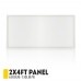 50W 2*4FT Recessed Back Lit LED Panel Light (2pcs)