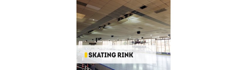 【Customer Case】120W Installation on Skating Rink