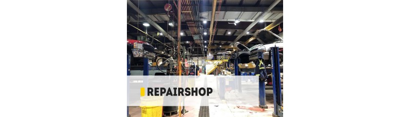 【Customer Case】240W OH High Bay Repairshop Installation