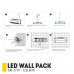 60 Watt LED Full Cut Off Wall Pack 