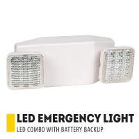 LED Emergency Light with Battery Backup