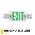 3.5W LED Exit Sign & Emergency Light Combo with Battery Backup