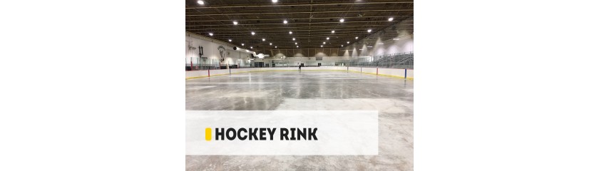 【Customer Case】200W OH High Bay Hockey Rink Installation